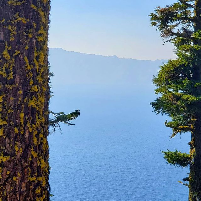Когда не видно берегов озера Крэйтер — это верный знак...